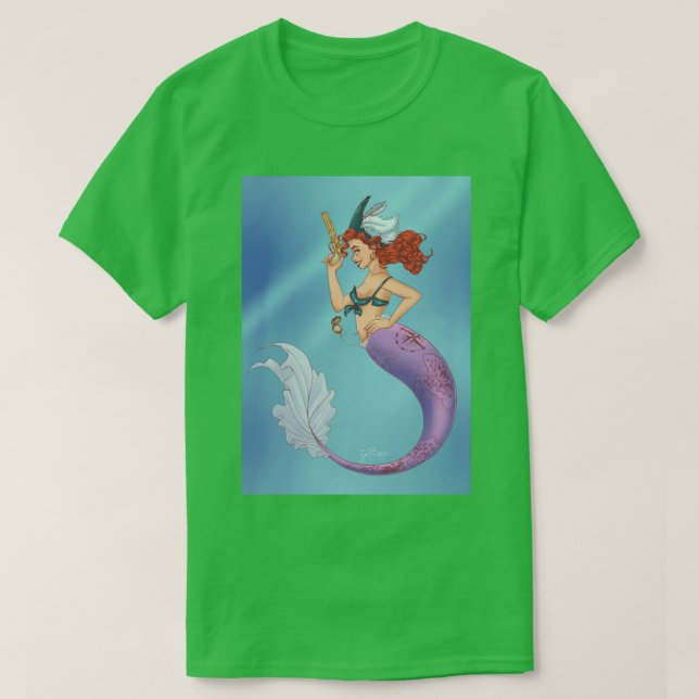 Meerjungfrau 1 T-Shirt (Design vorne)
