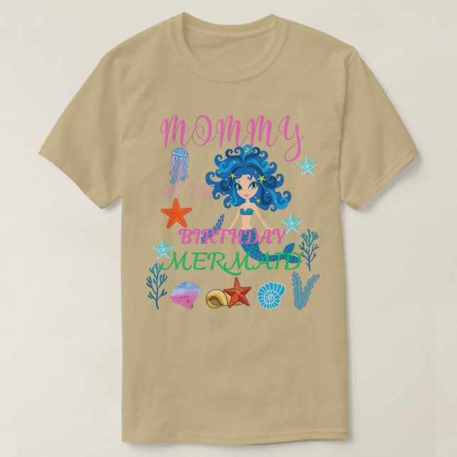 Meerjungfrau 3 T-Shirt (Design vorne)