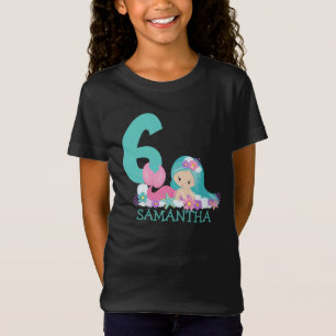 Meerjungfrau 6. Geburtstag Marina - Vom T - Shirt