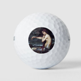 Meerjungfrau am Strand Golfball