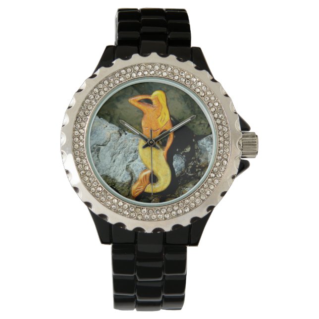 Meerjungfrau Armbanduhr (Vorderseite)
