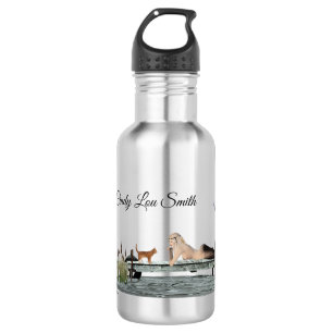 Meerjungfrau auf Dock Wasserflasche