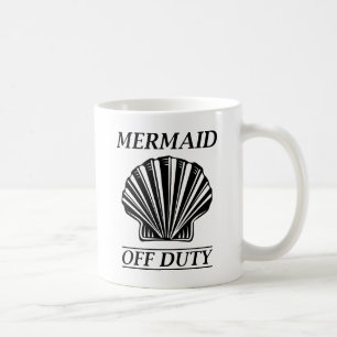 Meerjungfrau außer Dienst Kaffeetasse