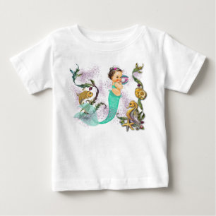 Meerjungfrau Baby T-shirt