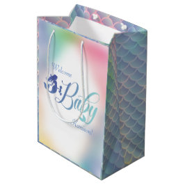 Meerjungfrau-Babydusche Mittlere Geschenktüte