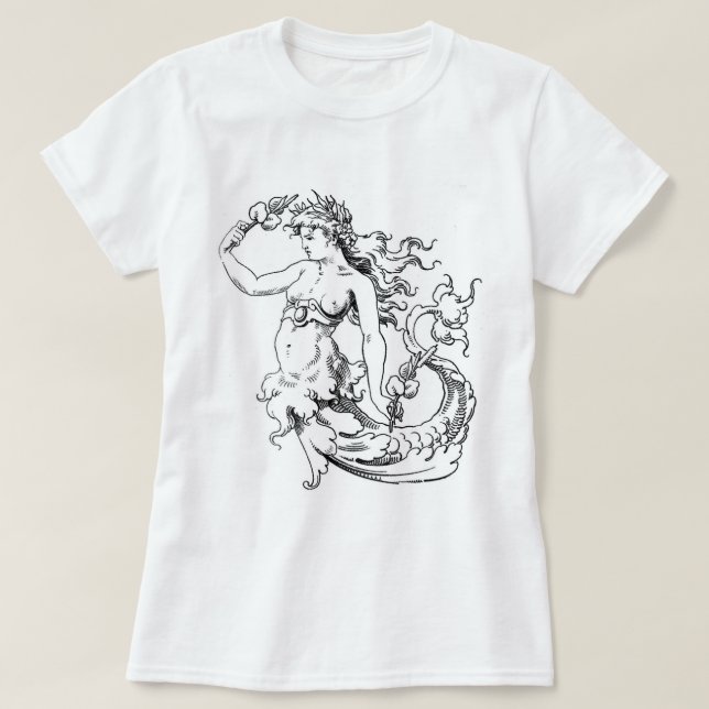 MEERJUNGFRAU Bella Wecker-T - Shirt (Design vorne)