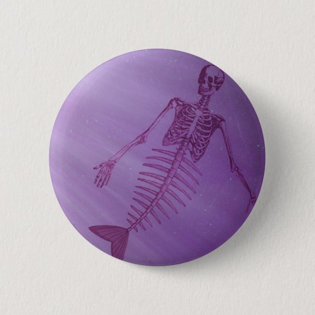 Meerjungfrau Button (Vorderseite)