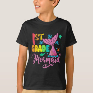 Meerjungfrau der 1. Klasse zurück zur Schule für M T-Shirt