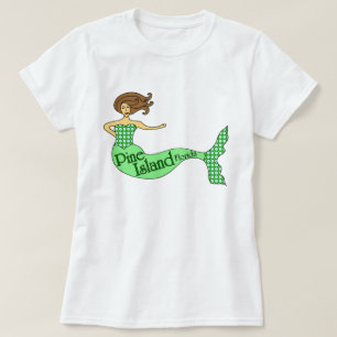 Meerjungfrau der Kiefern-Insel-, Florida T-Shirt