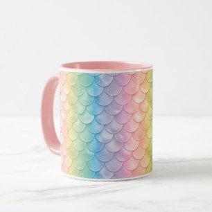 Meerjungfrau-Drachenschuppen Tasse