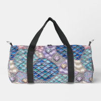 Meerjungfrau Einhorn | Märchen-Monogramm-Tasche