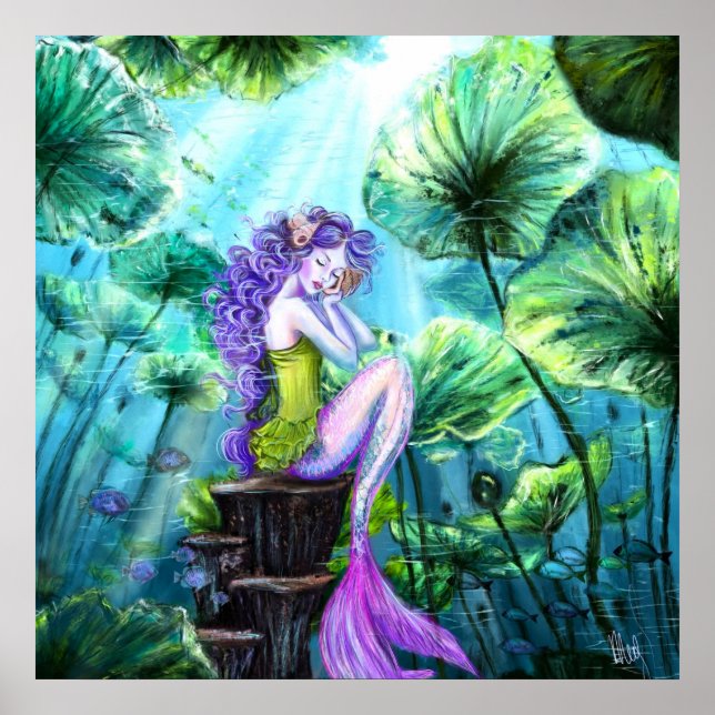 Meerjungfrau Fantasy Poster (Vorne)