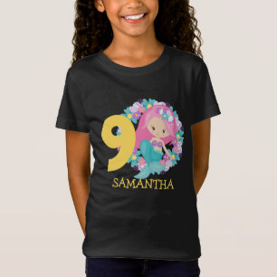 Meerjungfrau Gelb 9. T - Shirt