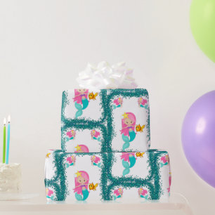 Meerjungfrau Geschenkpapier