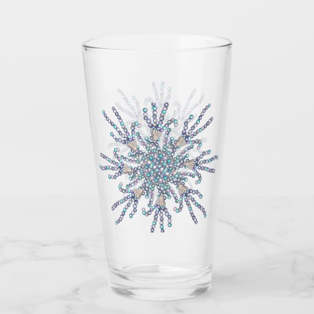 Meerjungfrau Glas (Vorderseite)