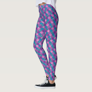 Meerjungfrau Glitter  Leggings