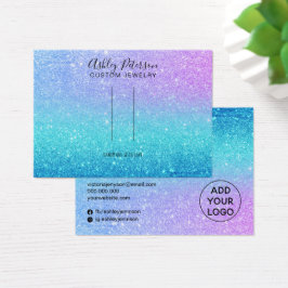 Meerjungfrau Glitzer Blauer Barrettich Haarschnitt