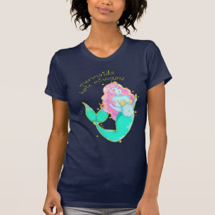 Meerjungfrau-Hass-Frauenhass-T-Shirt T-Shirt