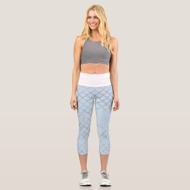 Meerjungfrau Hochwald Capri Leggings (Vorderseite)