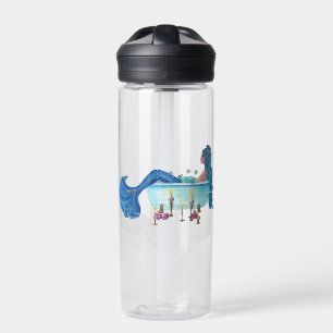 Meerjungfrau in Badewanne von Renee Lavoie Trinkflasche