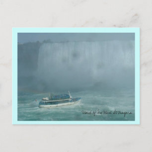 Meerjungfrau in Niagara Postkarte