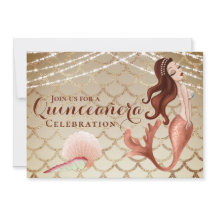 Meerjungfrau in Rose Gold unter dem Meeresspiegel