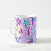 Meerjungfrau-Kaffee-Tasse, Meerjungfrau-Tasse,