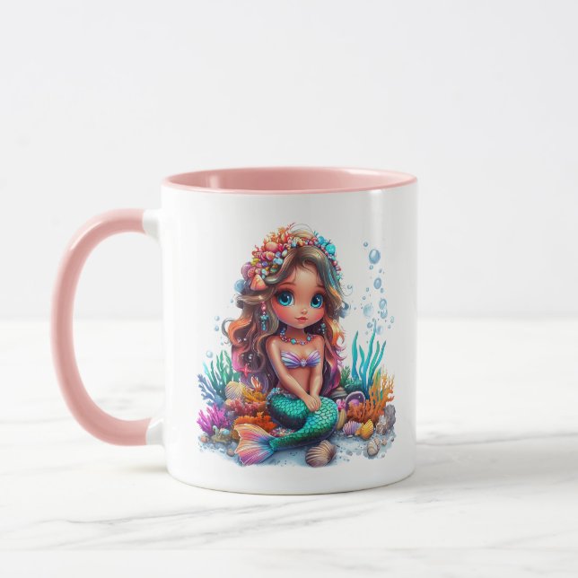 Meerjungfrau Kaffeetasse (Links)