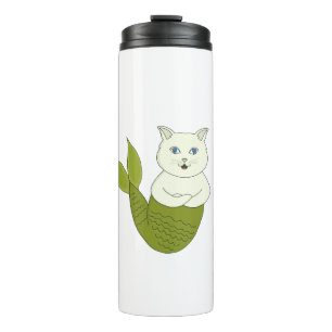 Meerjungfrau Katzenfisch Thermosbecher