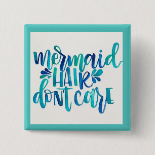 Meerjungfrau-Knopf Button