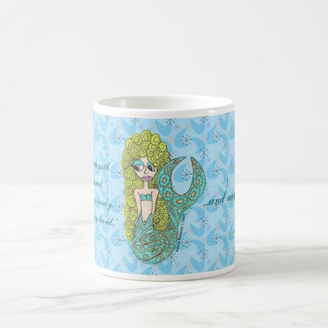 Meerjungfrau laden ein tasse (Mittel)