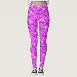 Meerjungfrau Lila Leggings