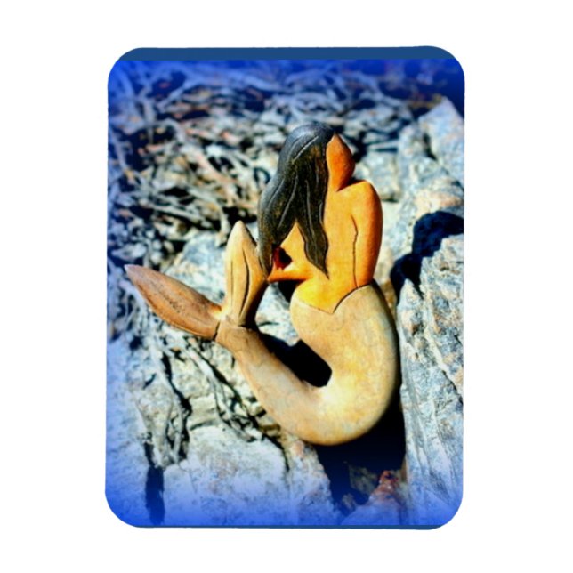 Meerjungfrau Magnet (Vertikal)