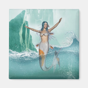 Meerjungfrau Magnet