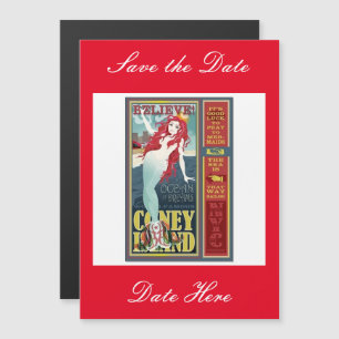 Meerjungfrau Magneteinladung