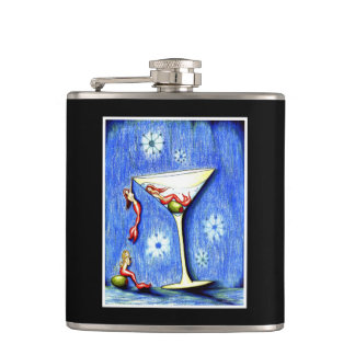 Meerjungfrau Martini Flachmann