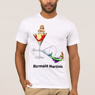 Meerjungfrau-Martinis T-Shirt