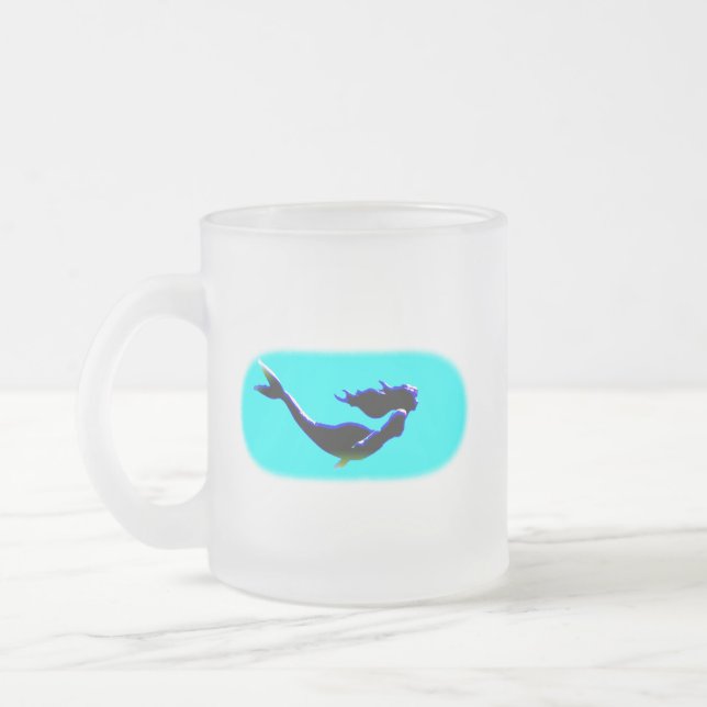 Meerjungfrau Mattglastasse (Links)