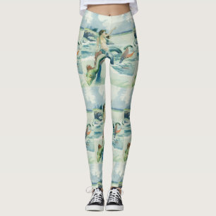 Meerjungfrau mit fließendem Thunder_Cove Leggings