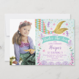 Meerjungfrau oder unter der einladung