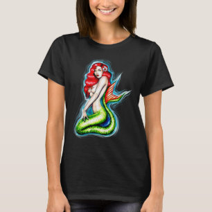 Meerjungfrau Orchidee T-Shirt