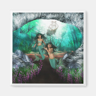 Meerjungfrau paart Magneten Magnet