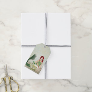 Meerjungfrau-Packung mit Geschenkpackungen zu 10 Geschenkanhänger