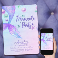 Meerjungfrau Party Mermaids Schwanz unter der Meer