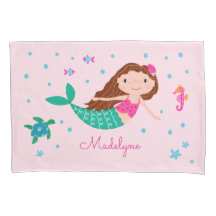 Meerjungfrau Personalisiert rosa