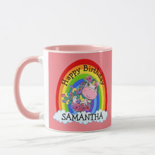Meerjungfrau Pink Tasse