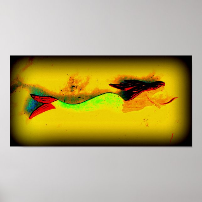 Meerjungfrau Poster (Vorne)