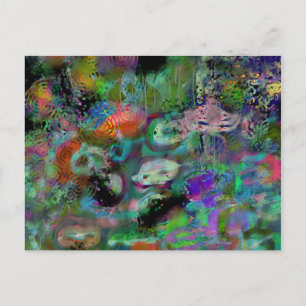 Meerjungfrau Postkarte