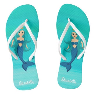 Meerjungfrau-Prinzessin Flip Flops