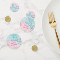 Meerjungfrau Rosa Gold unter dem Meer Geburtstag